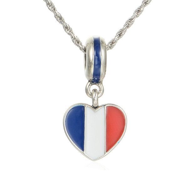 collier bleu,blanc,rouge