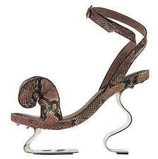 chaussure serpent