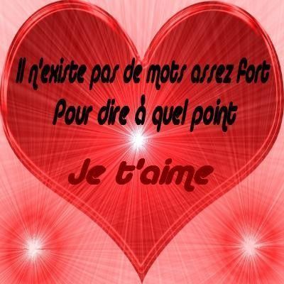 je t'aime