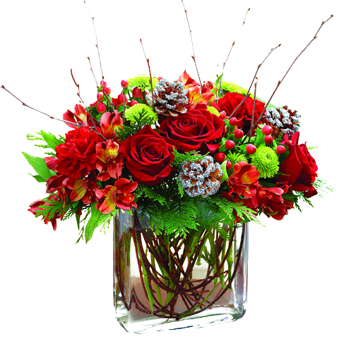 fleurs en vase