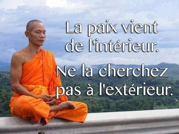 la paix vient de l'interieur ............