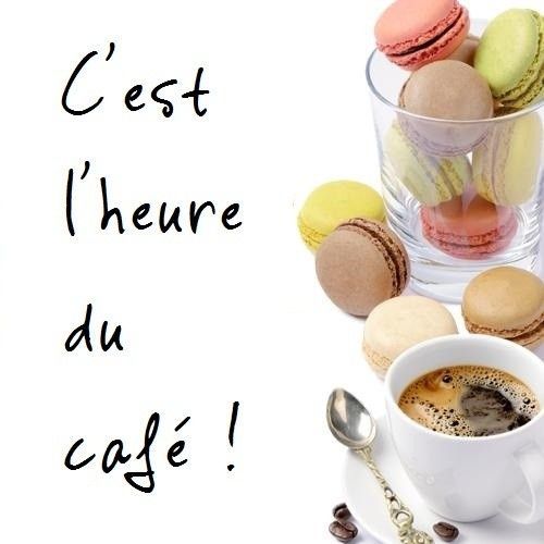 c'est l'heure du café