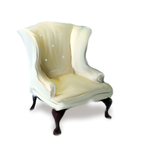 fauteuil blanc