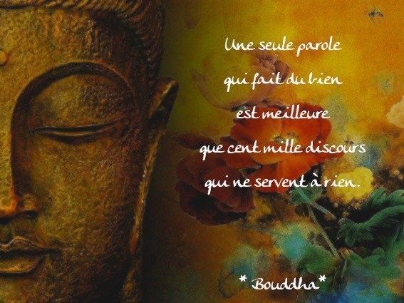 une seule parole ......