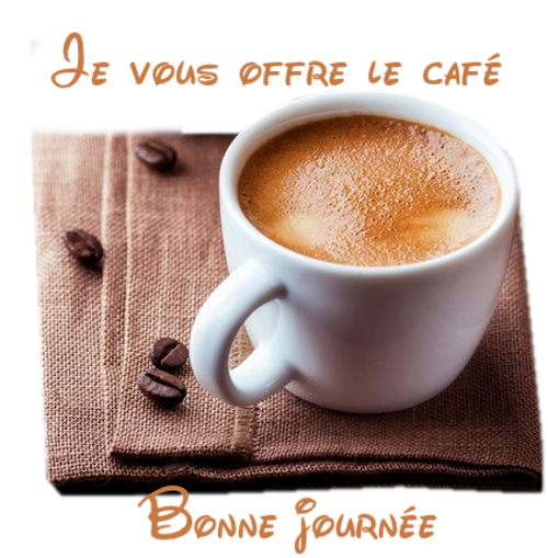 je vous offre le café