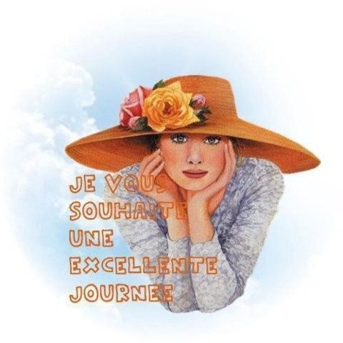 je vous souhaite une excellente journée