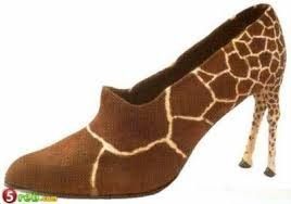 chaussure girafe