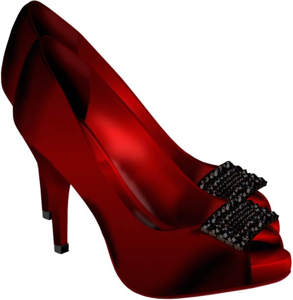 chaussures rouge 