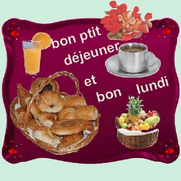 bon dejeuner 