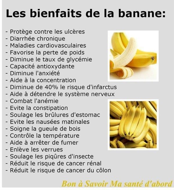 la banane & ses bienfaits