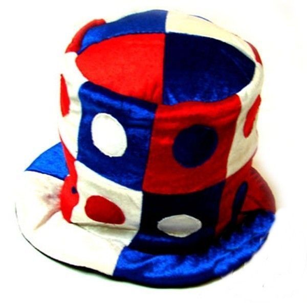 chapeau bleu,blanc,rouge