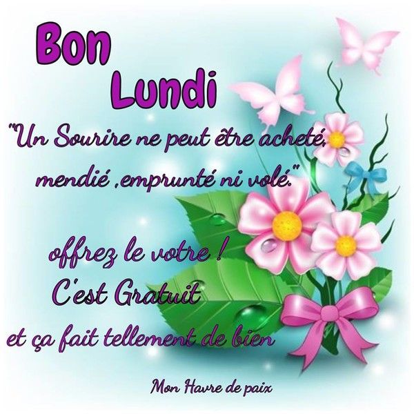 bon lundi