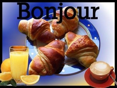 bonjour je vous offre un petit dej