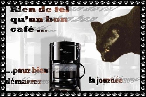 rien de tel un café pour bien commencé la journée