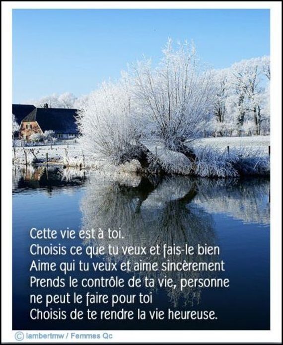 cette vie est a toi !!!! ..................