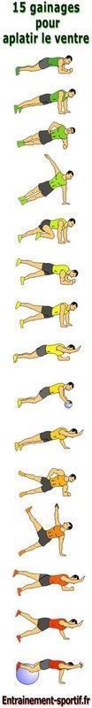 15 exercices ventre plat