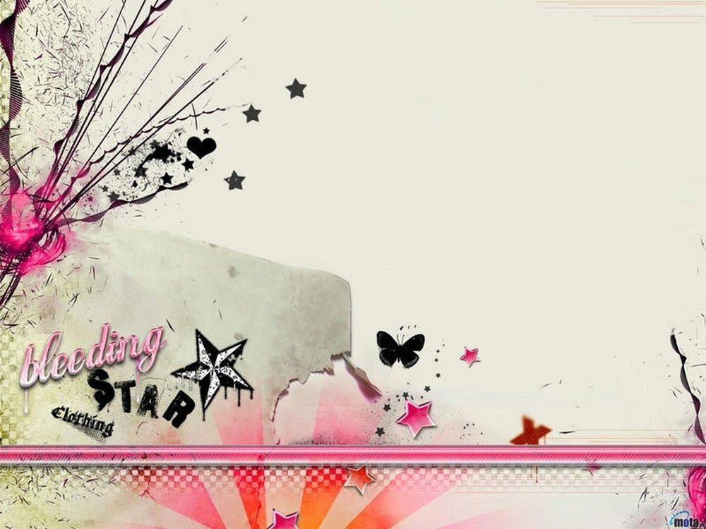 Fond D cran Girly